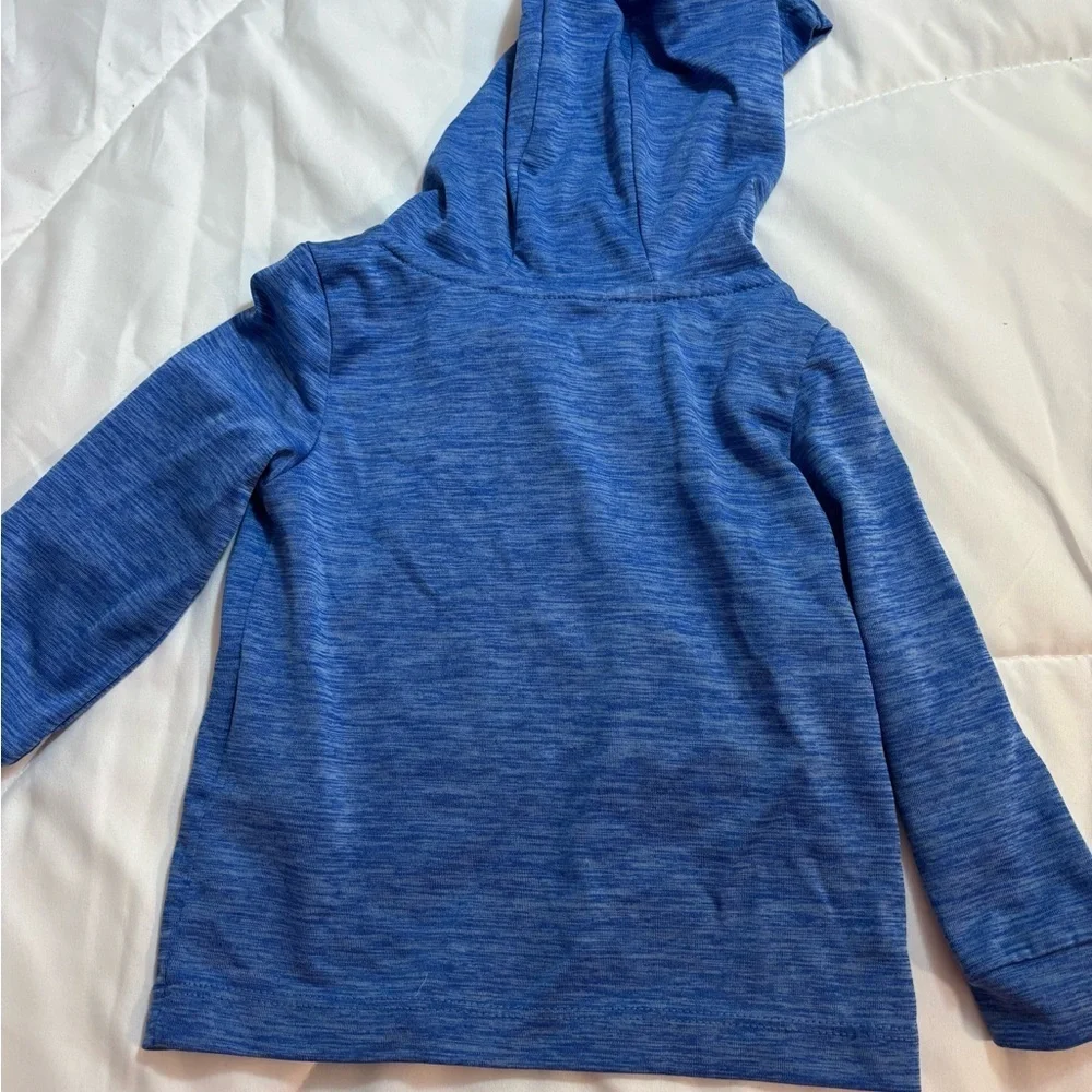 Nike 18 months blue dri-fit hooded sweatshirt